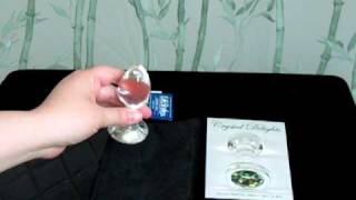Crystal Delights Glass Anal Plug by VirtuallyAdult.com - Video Review by TC of www.ToyChickBlog.com