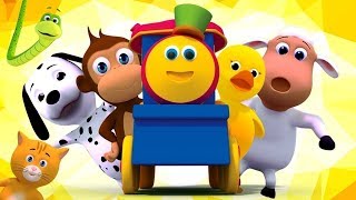 Rimas De Berçário Para Crianças | Bob The Train Vídeos de desenhos animados