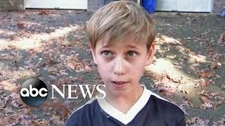 Boy Walks in on Burglar Robbing Home [CAUGHT ON TAPE]