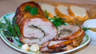 ПРОБУЙТЕ, НЕ ПОЖАЛЕЕТЕ! ? Рулет из пузанины в духовке ? СЪЕЛ КУСОЧЕК И НАЕЛСЯ!