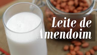 Leite de Amendoim