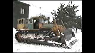 Russian Grand Bulldozer DET-250M in mt. Aragats.