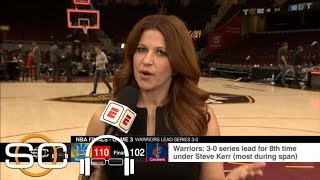 Rachel Nichols explains mood in Cavaliers' locker room: 'What else are we supposed to do?' | ESPN