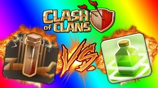 Clash of Clans Huong dan su dung binh EarthQuake (dong dat) trong War Clan