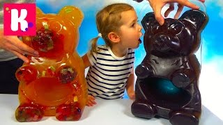 DIY Огромный желейный Мега Медведь