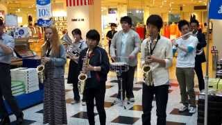 フラッシュモブ "ボレロ"  Flash mob "Bolero"  ～ 諏訪市民吹奏楽団