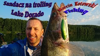 WIELKI SANDACZ na trolling | Trolling woblerem na jeziorze | LAKE od DORADO