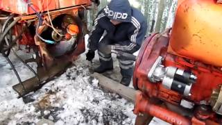 Продолжение ремонта Т-25 ч3.