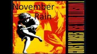 Guns N' Roses - November Rain (Use Your Illusion I)