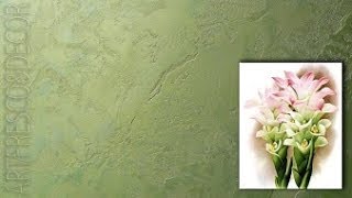 Венецианская штукатурка декоративная ШАХАЦИНСКАЯ фреска  Мастер классы DECORATIVE PLASTER VENETIAN