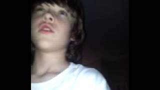 Little boy pees pants