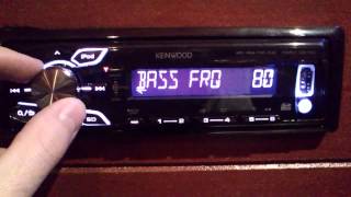 Kenwood KMM-361SD USB/SD Player - functions and overview