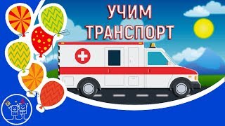 УЧИМ ТРАНСПОРТ для детей. Виды транспорта. Развивающие мультики для самых маленьких. Что лишнее?