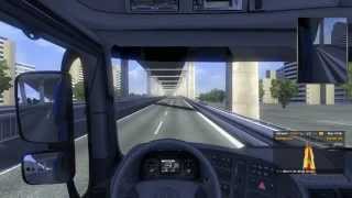 Euro Truck Simulator 2 con mods mapa China Guangzhou Map BETA link en la descripción  pt 2