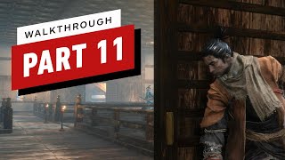 Sekiro: Shadows Die Twice Walkthrough - Ashina Castle Gate (Part 11)