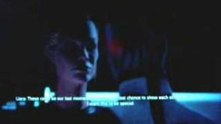 Liara Shepard Lesbian Love Scene from Mass Effect