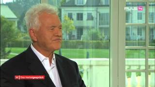 Frank Stronach - Interview - Puls4 - 24.09.2012