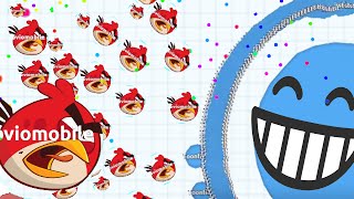 Agario Funny Moment - Feature Angry Birds Skin