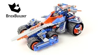 Lego Nexo Knights 70315 Clay's Rumble Blade - Lego Speed build