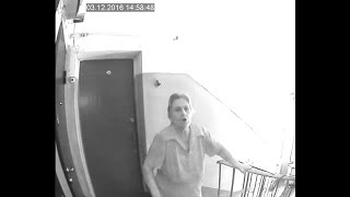 Война соседей (Бабка хулиганка) №2 Попинала палкой