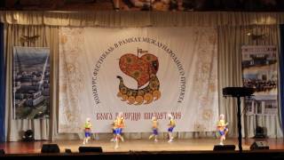 Танец Буратино на конкурсе Волга в сердце впадает мое 2017