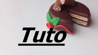 Tuto Fimo - Gâteau de Noël