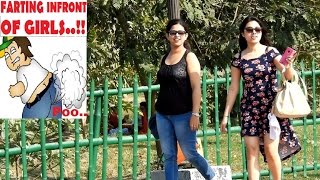 Farting in-front of Girls,Hilarious Reaction!Pranks in India 2017!!Funky TV!!