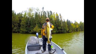 Wabigoon Lake, fishing in the rain.