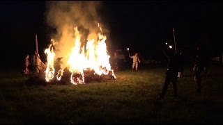 Upalovanie bosorky - stredoveké dožinky Mojín/R. Sobota