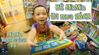 BÉ MinMin ĐI mua SÁCH ? l MINMIN kids TV