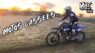 Volt Vlog Ep12 - LA SORTIE ENDURO MAUDITE ! YAMAHA &  HUSQVARNA EN PANNE