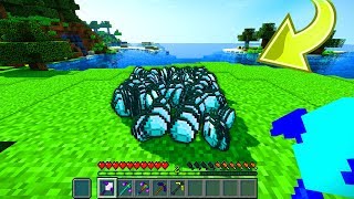 5000 ELMAS VEREN YASAKLANMIŞ MİNECRAFT İTEMLERİ - Minecraft