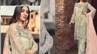 Zebtan royal | heavy chiffon | handmade embroidered | Collection 2019