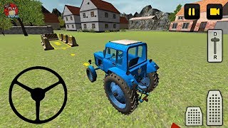 Traktör Park Etme Oyunu - || Toy Tractor Driving 3D Android Gameplay FHD