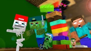 Mob Kids Life 6 - Craftronix Minecraft Animation