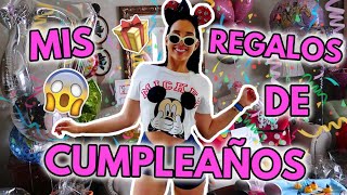 MIS REGALOS DE CUMPLEAÑOS EN DISNEY!! ? 19 Mar 2018