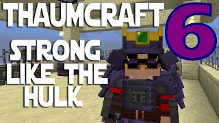 Lets Play Minecraft Thaumcraft 6 ep 28 - Thaumium Fortress Armor