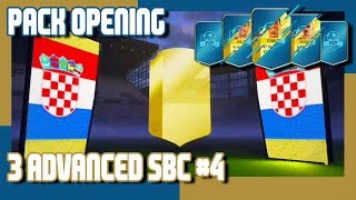 FIFA 18 - 3 Advanced SBC #4 & Pack Opening