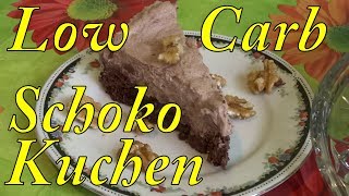Leckerer Low Carb Schokoladen Kuchen - proteinreich, perfekt für Fitness & Diät
