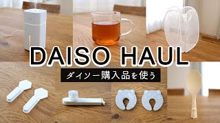 【ダイソー購入品を使う】シンプルなライト付き加湿器、便利な粉末おそうじ用袋キャップやかわいい猫グッズなど