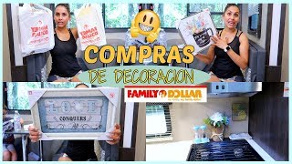Compras de Decoración en Family Dollar ? Decorando Mi Camper ? - ♡IsabelVlogs♡