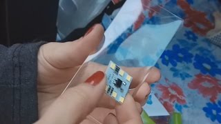 Светодиодная LED лампа (плата) в плафон багажника Рено Дастер, Логан, Ларгус, Сандеро