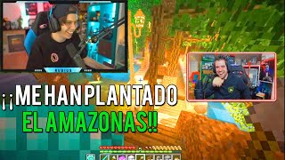Rubius reacciona al troleo de los ARBOLES de Auronplay y Auron va a confesarse | KARMALAND 4