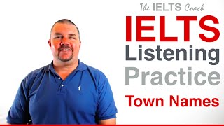 IELTS Listening Practice - Spelling Test - Town Names