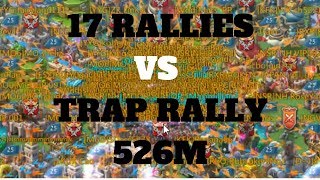 Lords Mobile 17 RALLIES VS TRAP RALLY | LEGION | GODJAH