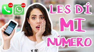LES DI MI TELÉFONO Y ESTO PASÓ! | Katy The Chic