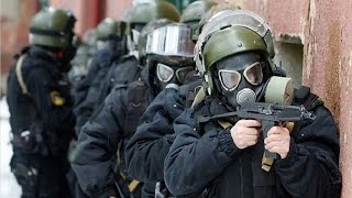 Тренировки спецназа по штурму здания ☢ Россия