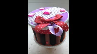 Шкатулка своими руками из фоамирана. Шкатулка МК