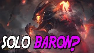 Can the REWORK WARWICK SOLO BARON? | League of Legends Gameplay