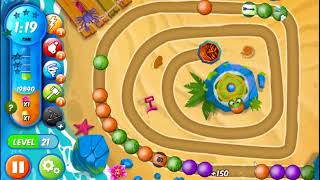 Marble Woka Woka Level 21 - NO BOOSTERS ? | SKILLGAMING ✔️